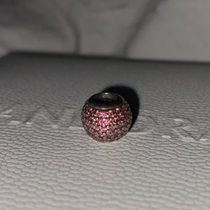 Pink diamond Pandora charm